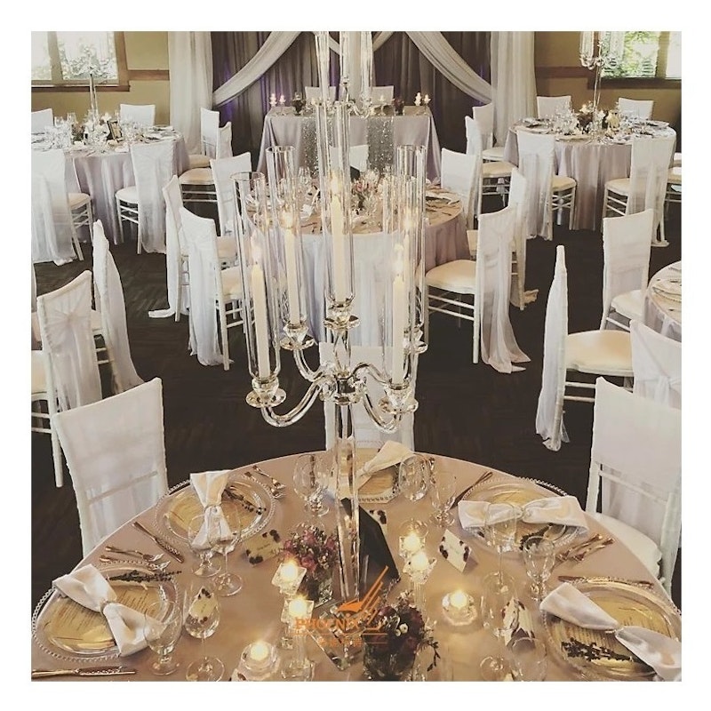 Канделябр хрустальный Рефлекшн (5 стоек)