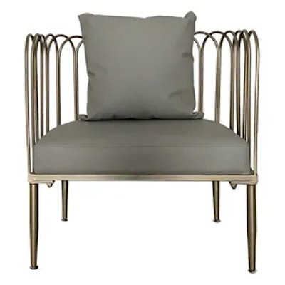 Кресло Сквош База (серый)