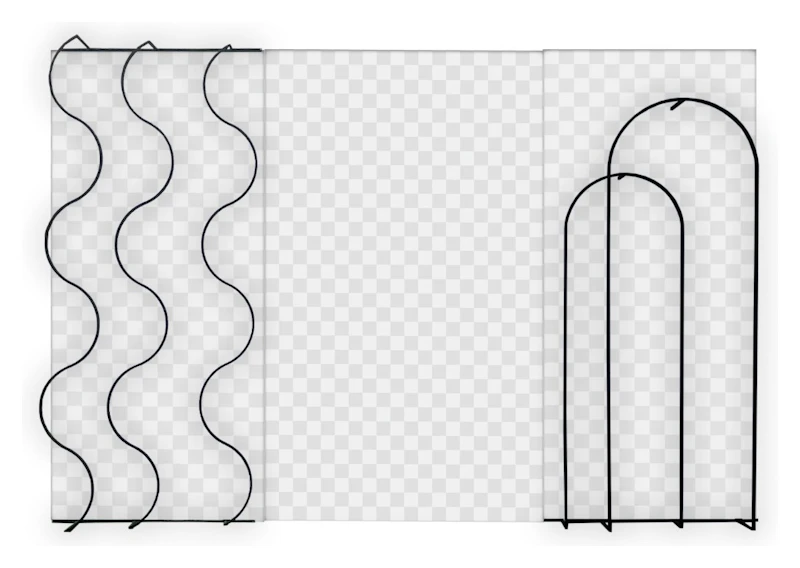 Банерная конструкция + сет Лейер Криппи/Боу+ печать Принт и т.д.
