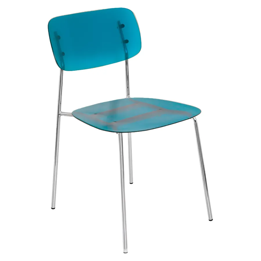 Стул Призм Серебро, Омут памяти - Фото миниатюра 1