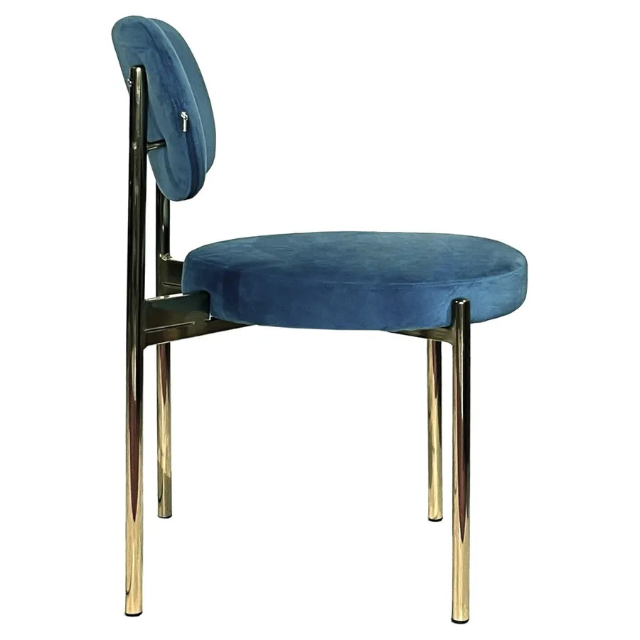 Стул Модерн Золото, Морская волна - Фото миниатюра 3