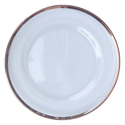 Сервировочная тарелка Париж Медь