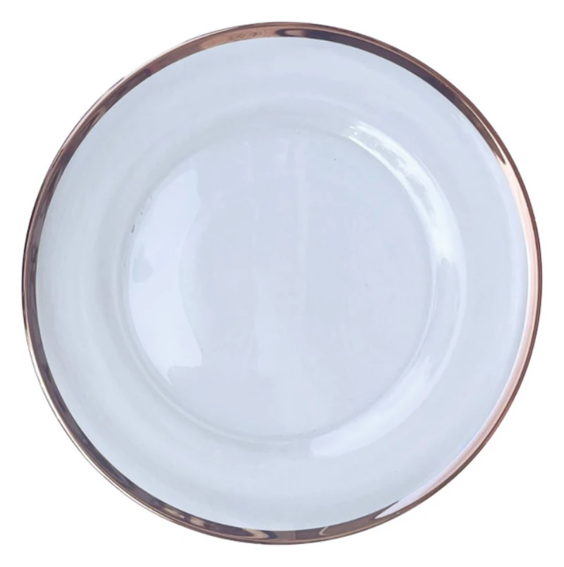 Сервировочная тарелка Париж Медь