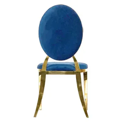 Стул Вашингтон Золото, велюр сапфировый - изображение 2
