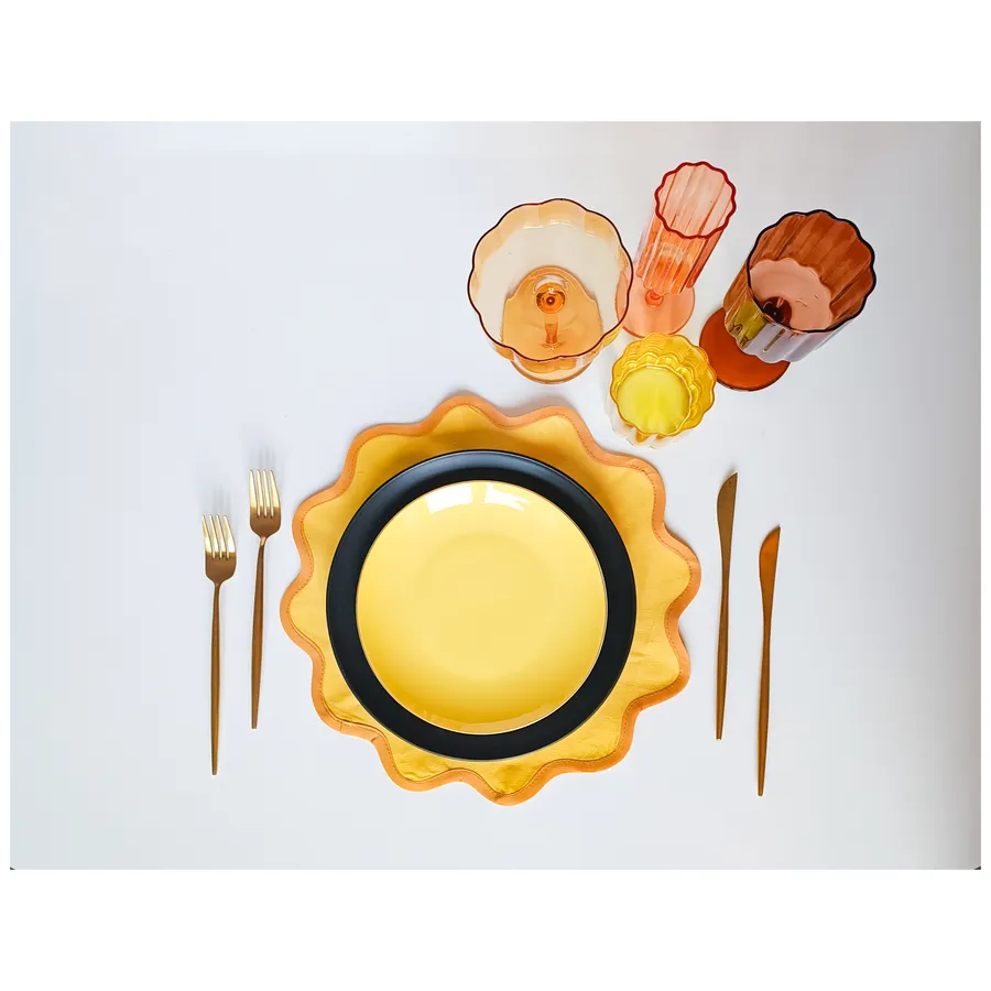 Сет тарелок ПИНТОН Срушевый Горбет С и М - Фото миниатюра 6