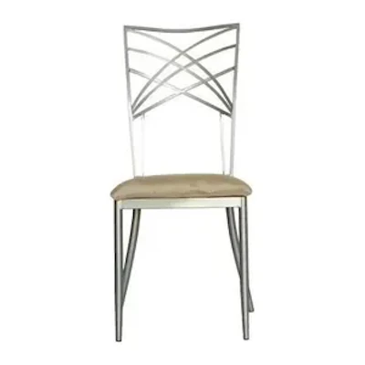 Стул Хамелеон серебро (велюр),бежевый - изображение 2