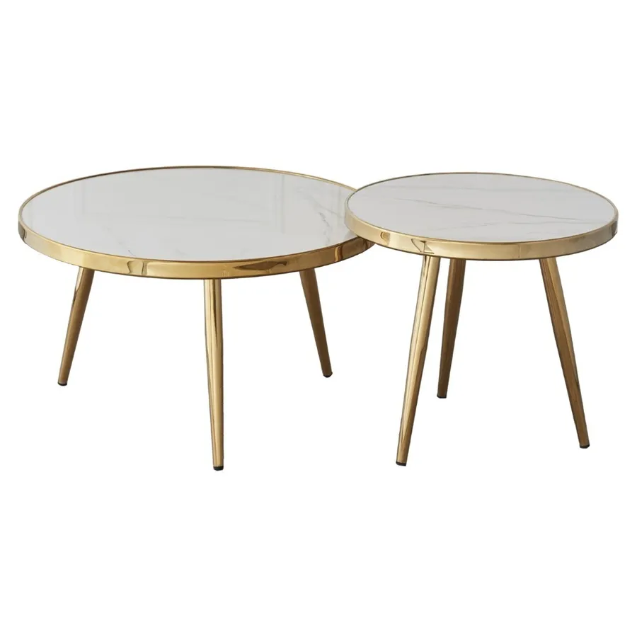 Сет журнальных столиков Юнион (размер Л и С) - Фото миниатюра 1