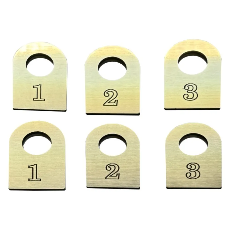 Комплект гардеробных номерков Хэнг ю! - Фото миниатюра 1