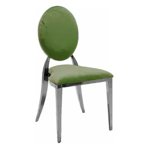 Стул Вашингтон Серебро, велюр матча