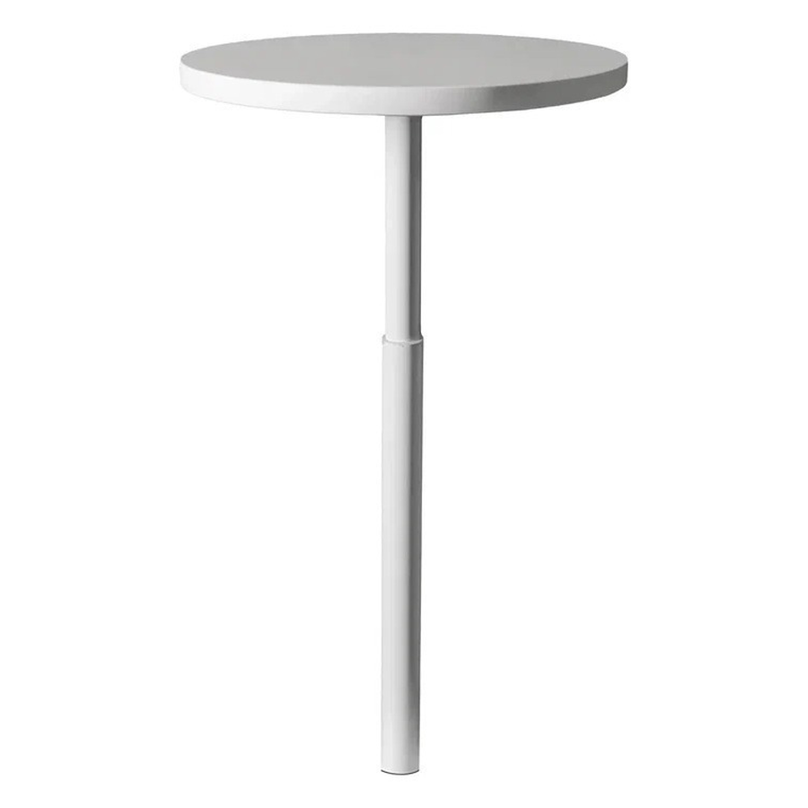 Стол коктейльный Твист Круглый Белый - Фото миниатюра 2