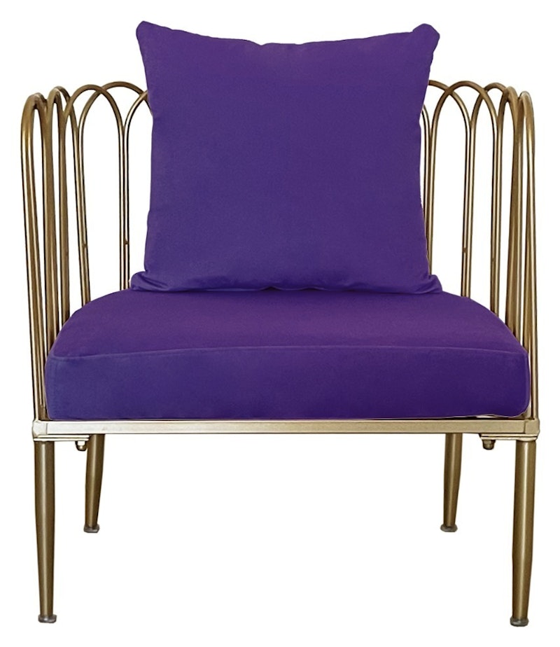 Кресло Сквош Таинственный фиолетовый