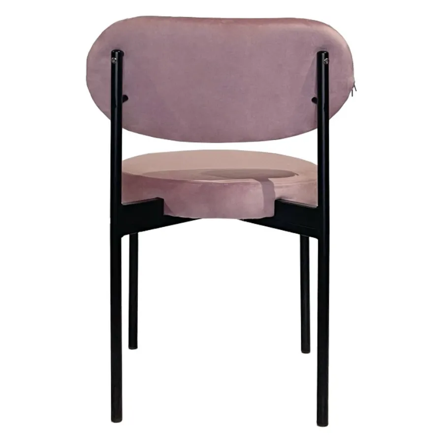 Стул Модерн Черный, Розовая помада - Фото миниатюра 5