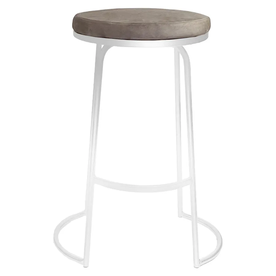 Стул барный Модерн Сэддл Коко (любой оттенок каркаса) - Фото миниатюра 4