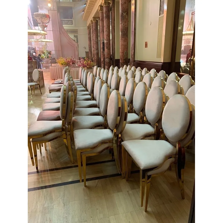 Подушки на стул Вашингтон (велюр), бежевые - Фото миниатюра 5