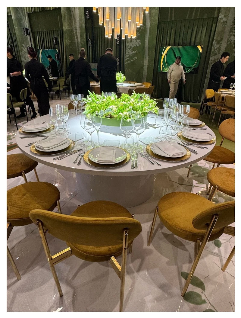 Стул Модерн Золото, Золотая охра