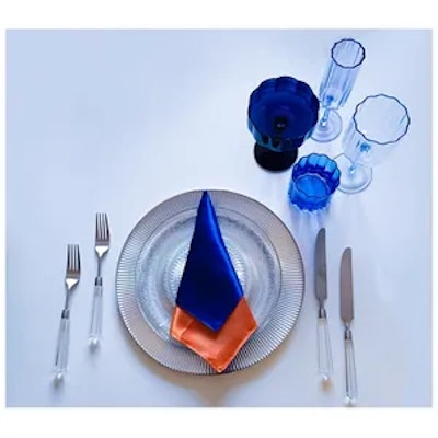 Сет бокалов Сквош Этюд в синем - изображение 3