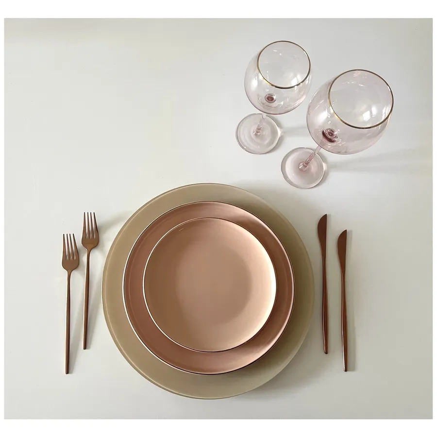 Сет тарелок ПИНТОН Позовая Рудра С и М - Фото миниатюра 2