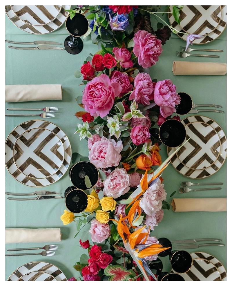 Сет порционных тарелок Крисс Кросс