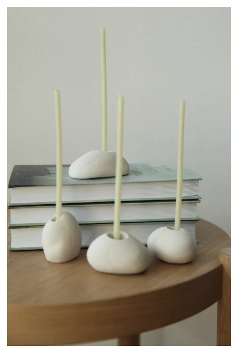 Сет вазочек для тонких свечей Роки