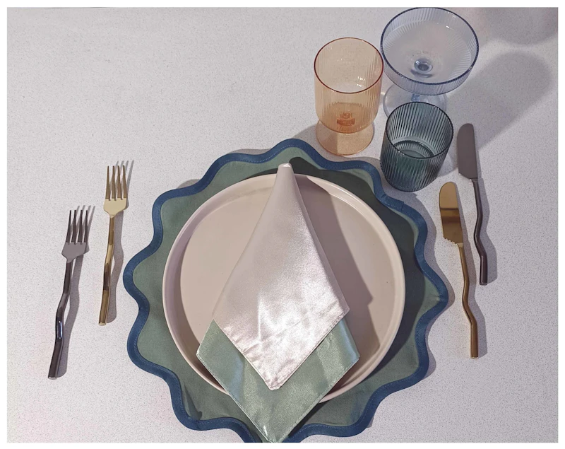 Салфетка-плейсмат Сквош, Море за кормой