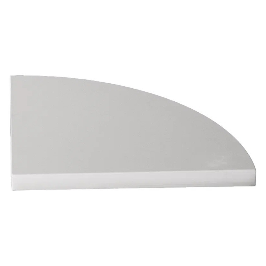 Столешница-уголок Твист Лепесток, белая - Фото миниатюра 1