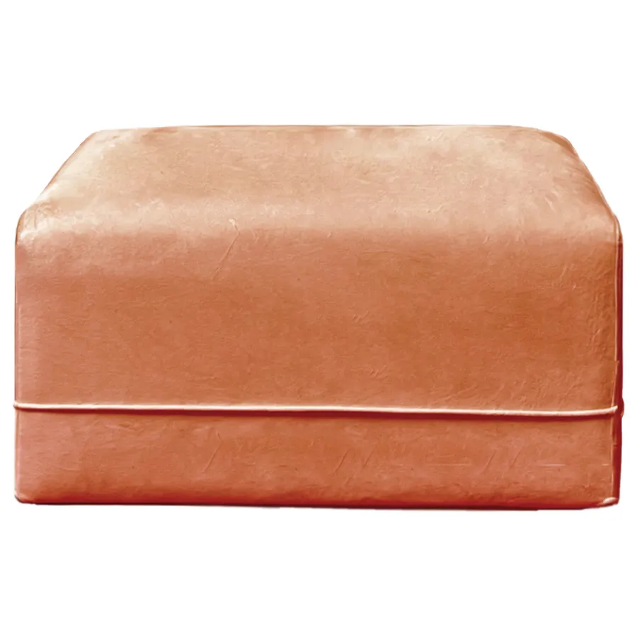 Пуф Кручу-верчу Квадрат  Игривый Персик - Фото миниатюра 1