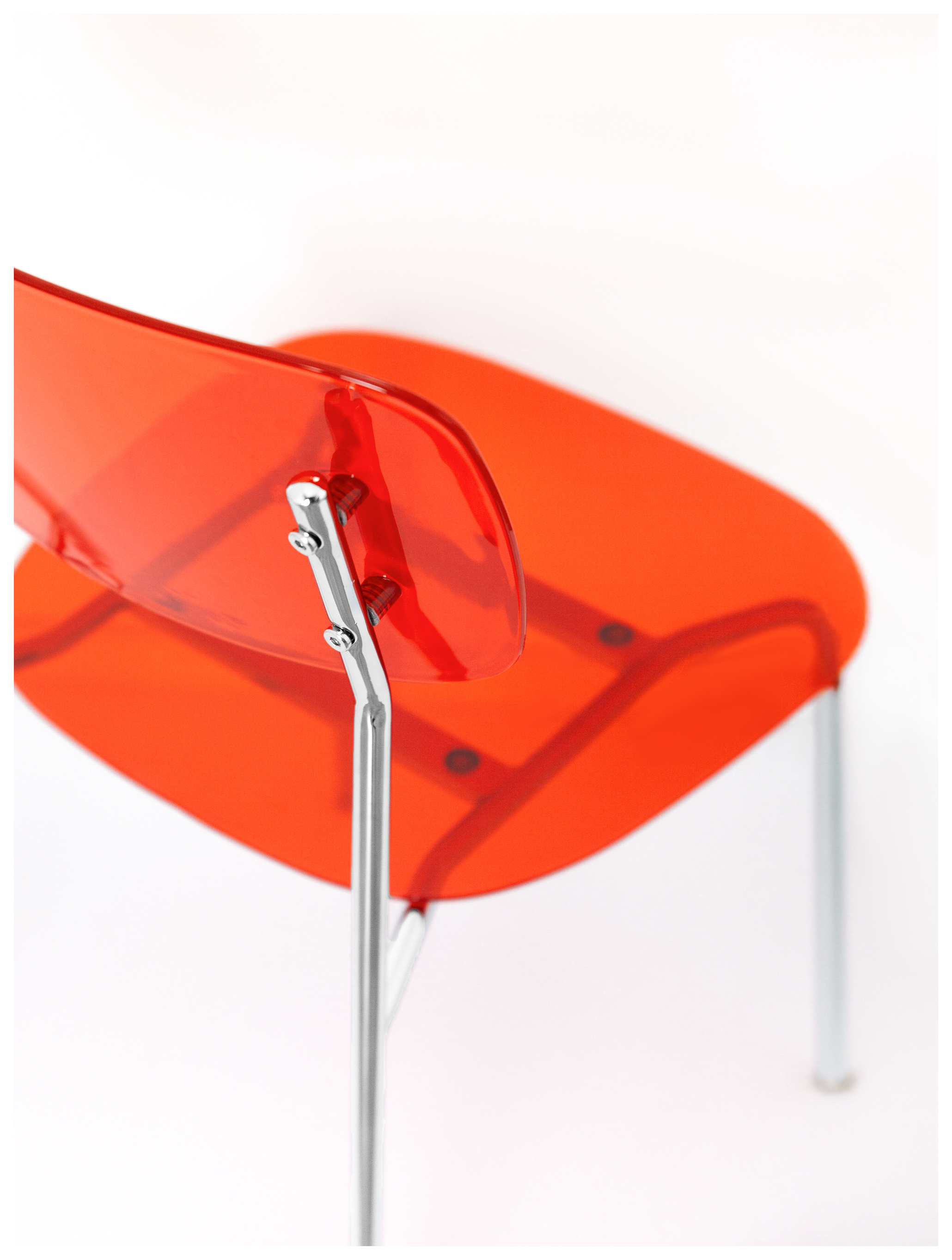 Стул Призм Серебро, След уходяшего солнца