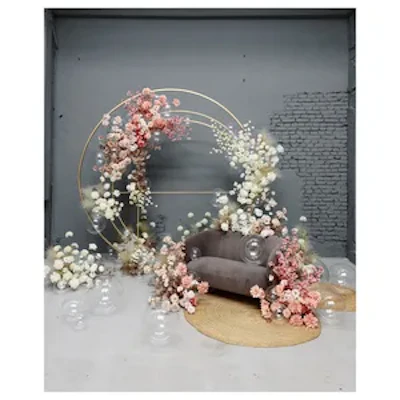 Арка круглая Рондо, золото - изображение 4