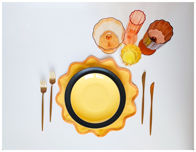 Сет тарелок ПИНТОН Срушевый Горбет С и М