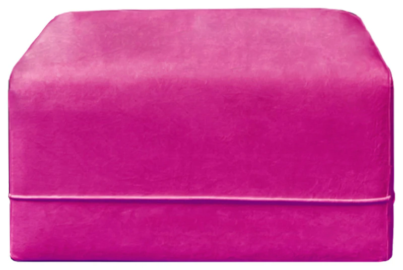 Пуф Кручу-верчу Квадрат Манящая фуксия