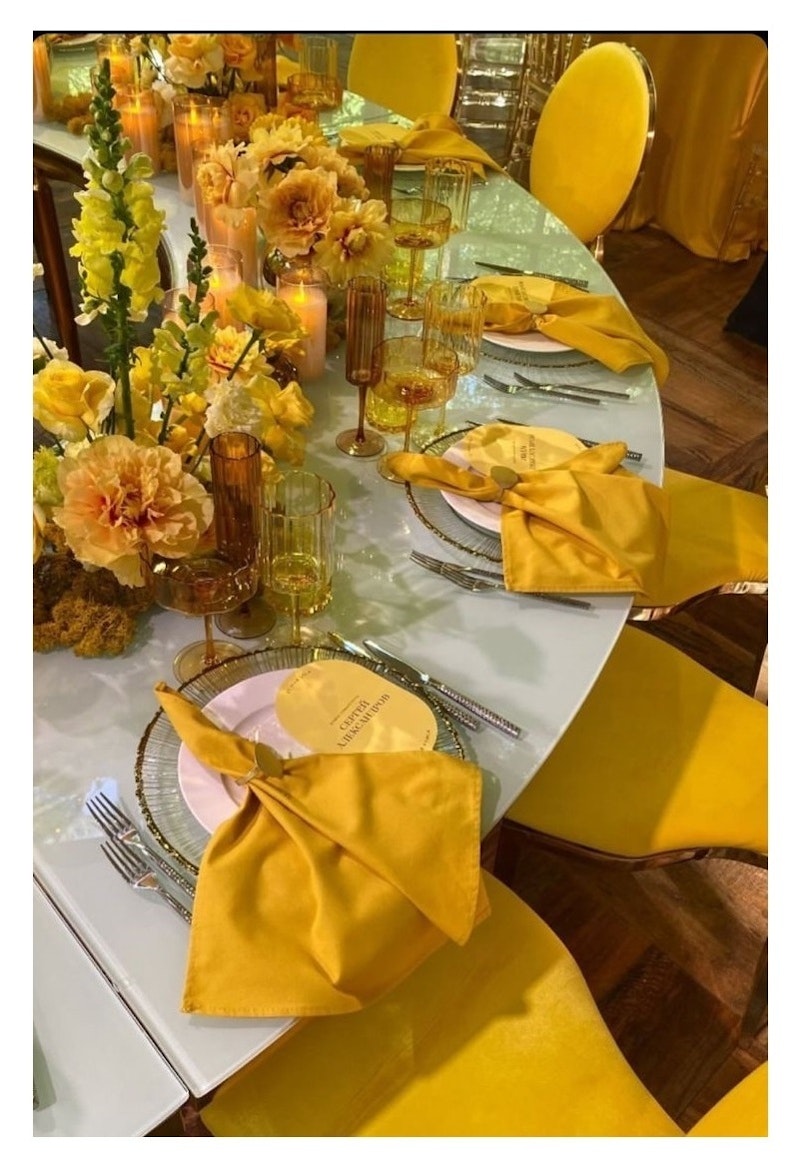 Шампанка Сквош Строгие цветы