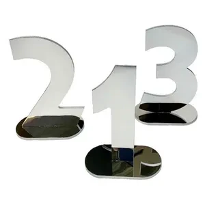 Номерок стола серебряный - Фото 1