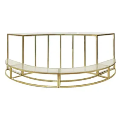 Стол-президиум Наутилус Серпент + Тай с матовым стеклом