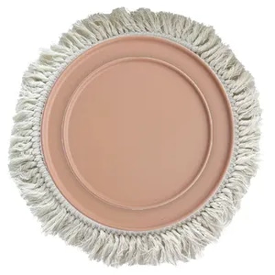 Сет тарелок Макраме Акцент Терракота С и М