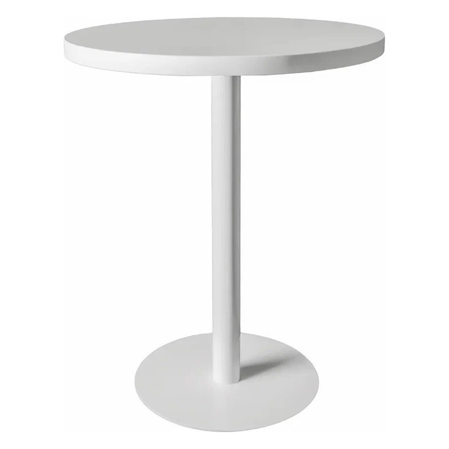 Стол коктейльный Твист Круглый Белый - Фото миниатюра 6