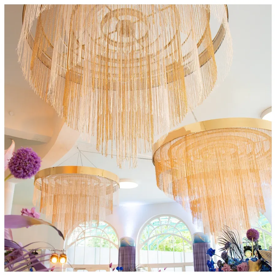 Люстра декоративная, без освещения, 2 метра - Фото миниатюра 2