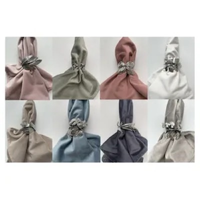 Кольцо для салфеток Флора Серебро - изображение 2