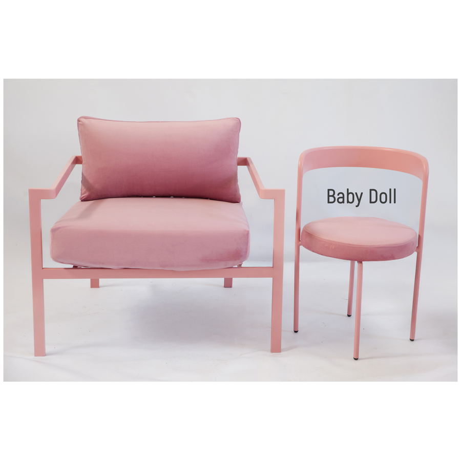 Кресло Хагги, Розовая помада + Куколка - Фото миниатюра 3