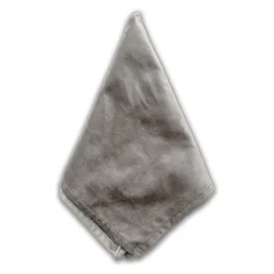 Салфетка велюр, серо-бежевая