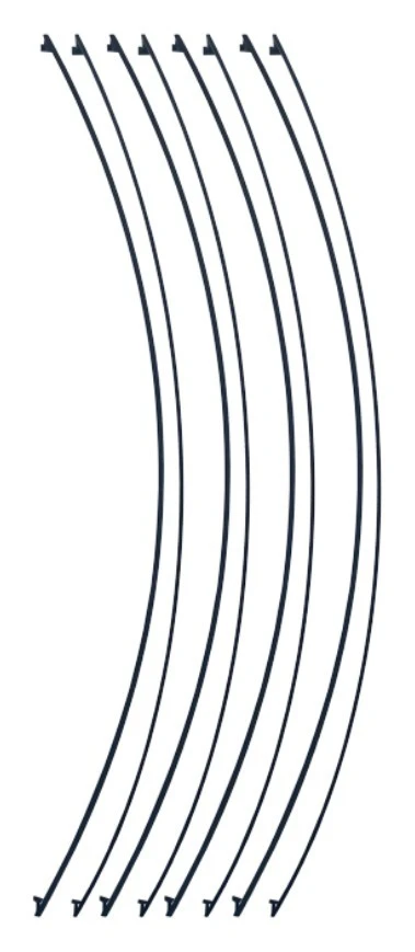 Сет накладок на банер Лейер Конвекс