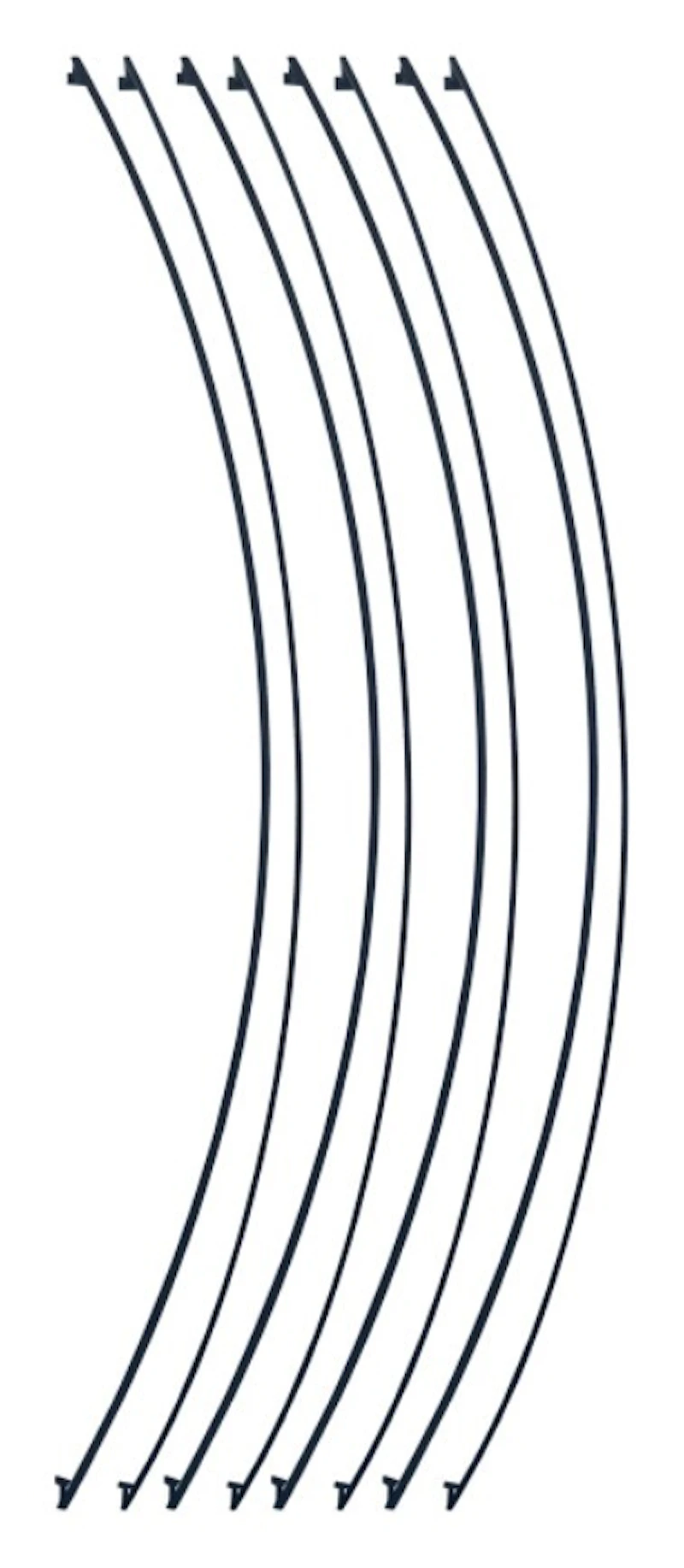 Сет накладок на банер Лейер Конвекс