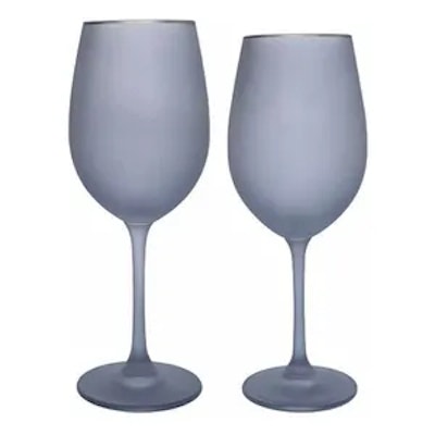 Сет матовых бокалов Лоллипоп Серый дымок - изображение 1