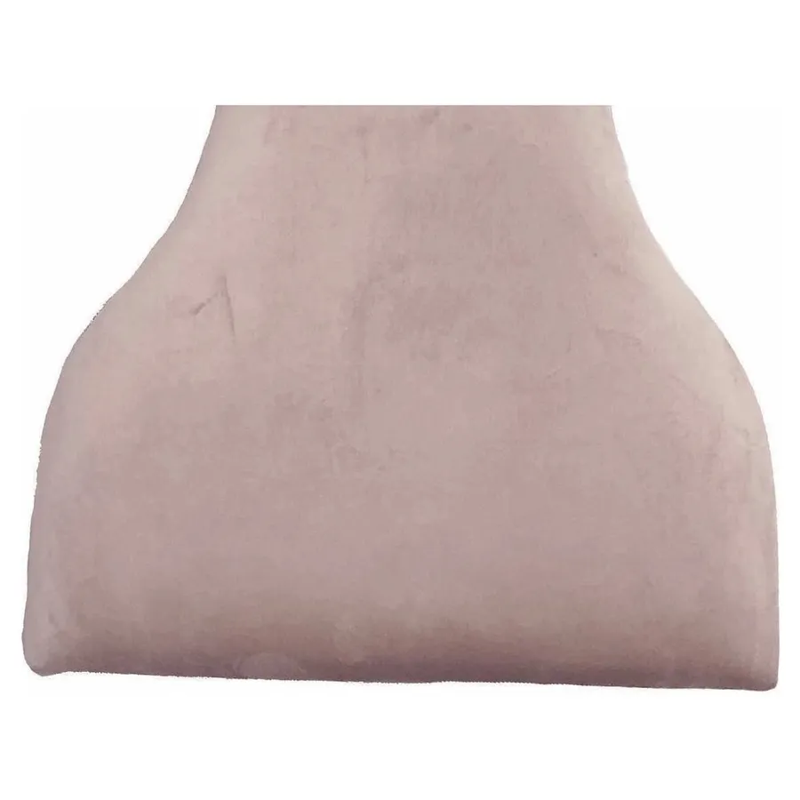 Подушки на стул Вашингтон (велюр), светло-розовые - Фото миниатюра 2