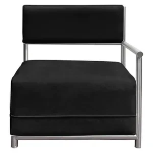 Диван Кручу-верчу Квадрат (Правый модуль), Черная ночь - Фото 1