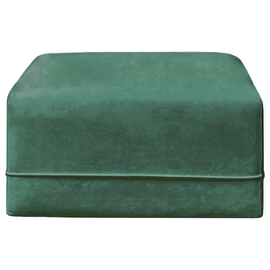 Пуф Кручу-верчу Квадрат Изумрудный - Фото миниатюра 1