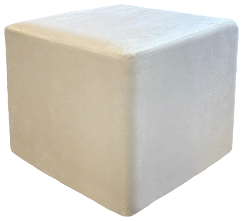 Пуф квадратный Точка, велюр, Млечный путь