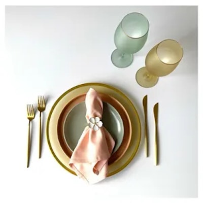 Кольцо для салфетки Белый цветок - изображение 6