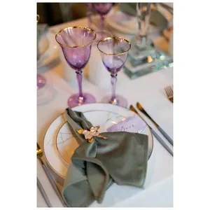 Бокал Хлоэ сиреневый, 200 мл - Фото 3