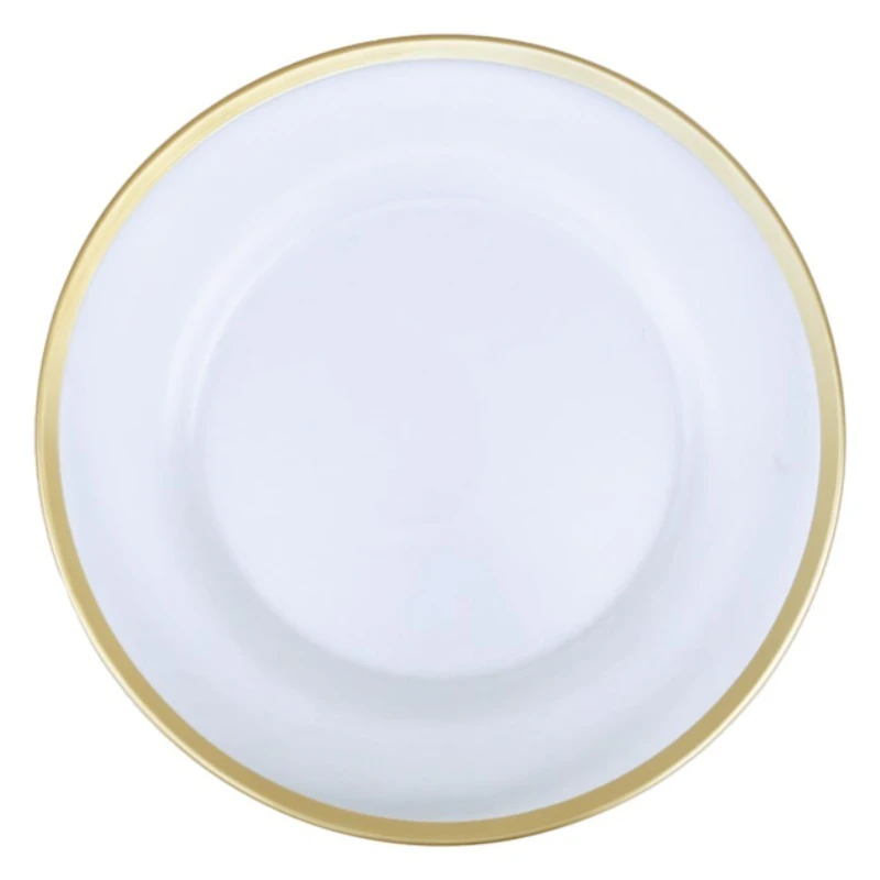 Сервировочная тарелка Лоллипоп Битый Лед матовая