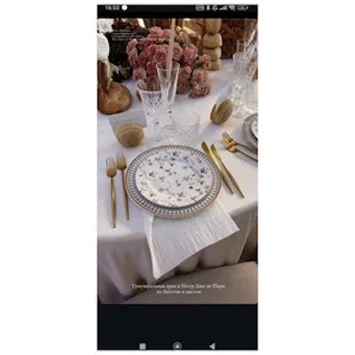 Тарелка Паттерн Тадж С - изображение 6